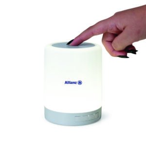 Caixa de Som Multimídia com Luminária